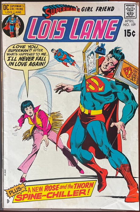 Superman's Girl Friend, Lois Lane #109   FN/VF (7.0)