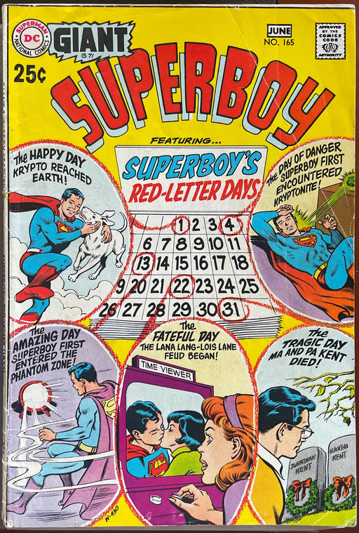 Superboy #165   VG- (3.5)