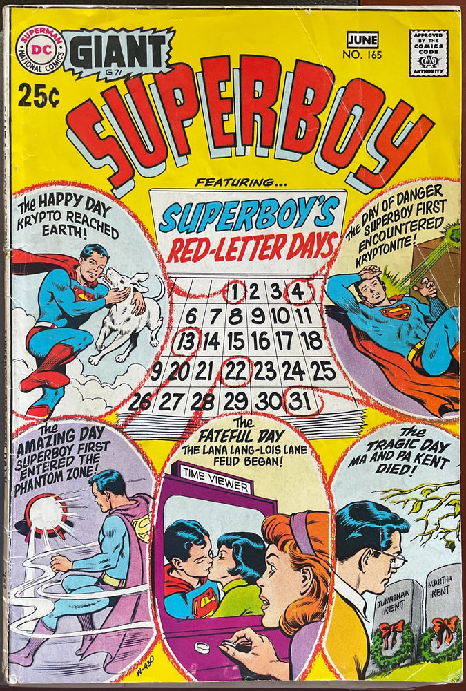 Superboy #165   VG- (3.5)
