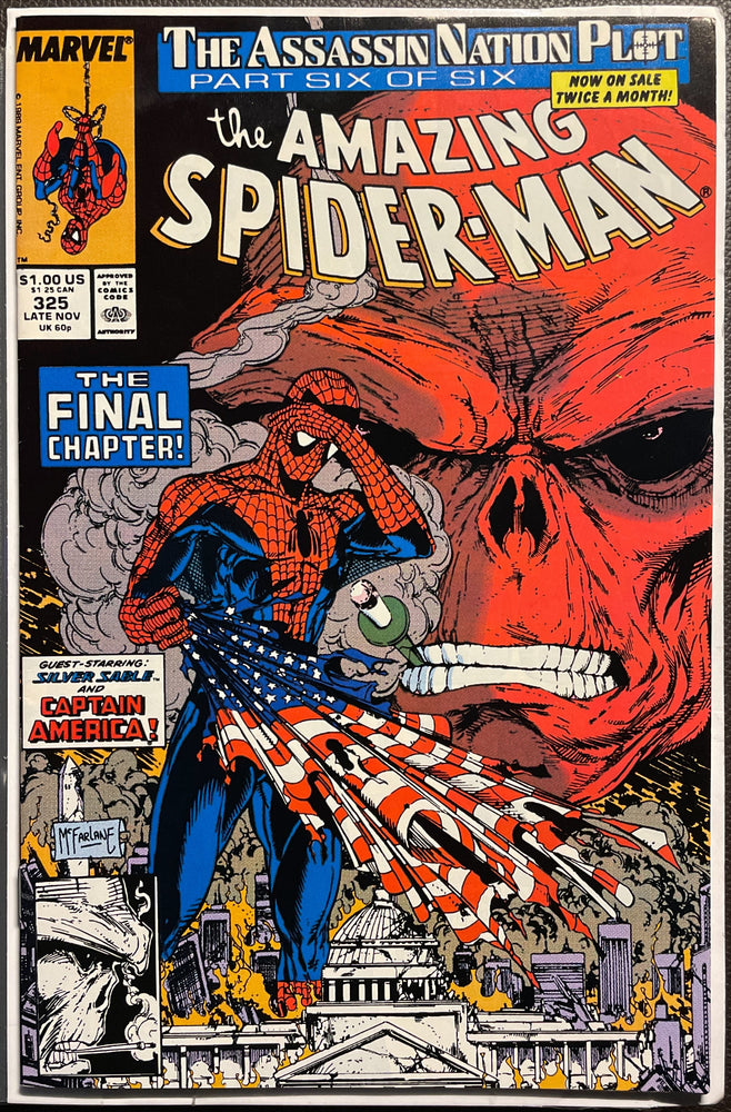 Amazing Spider-Man #325  VF+ (8.5)