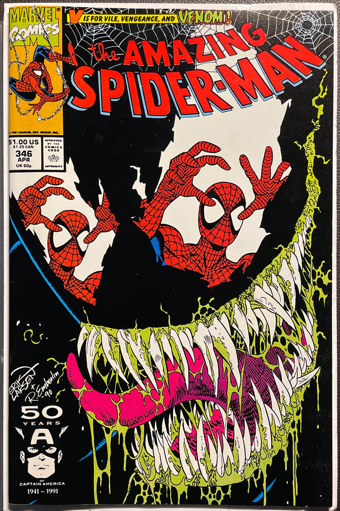 Amazing Spider-Man #346  VF+ (8.5)