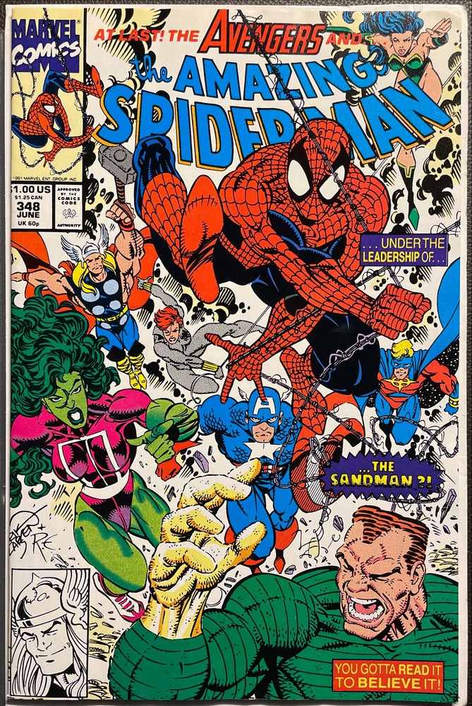 Amazing Spider-Man #348  NM- (9.2)