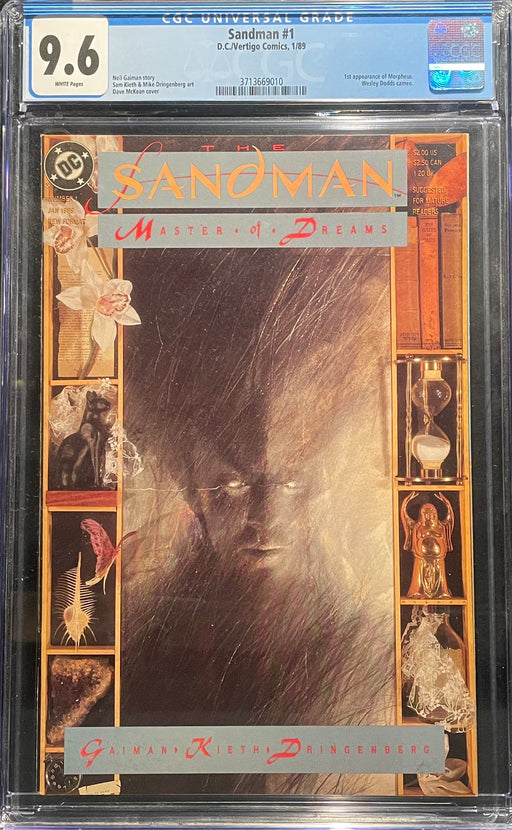 Sandman #  1  CGC 9.6