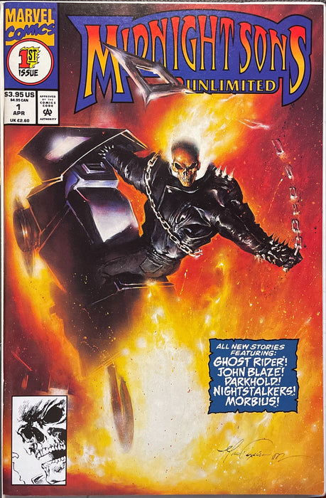 Midnight Sons Unlimited #  1 NM- (9.2)