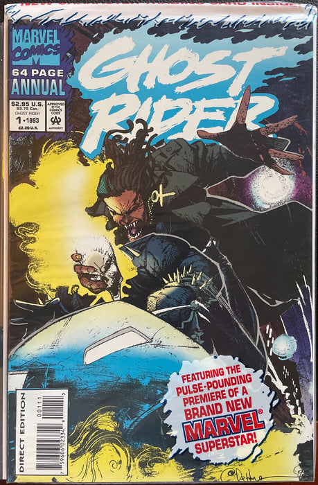 Ghost Rider Annual #  1  NM- (9.2)