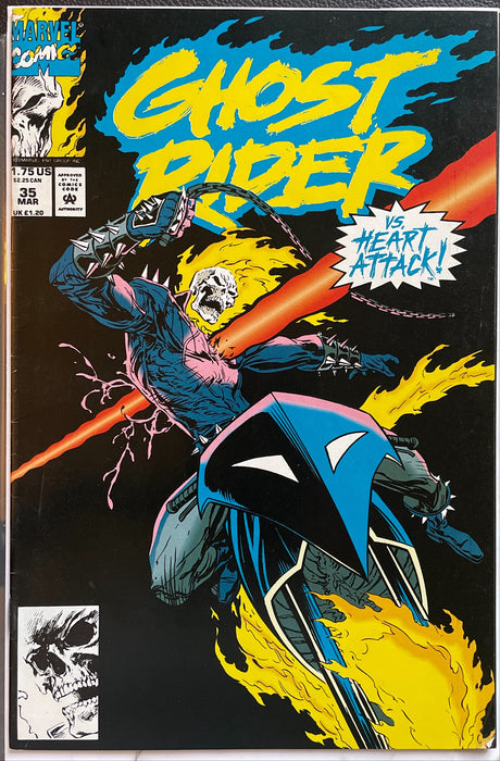 Ghost Rider # 35 Vol. 2 VF (8.0)