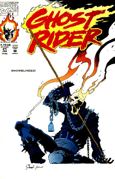 Ghost Rider # 21 Vol. 2 FN+ (6.5)