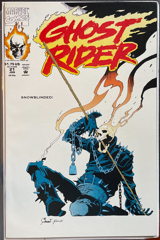 Ghost Rider # 21 Vol. 2 NM (9.4)