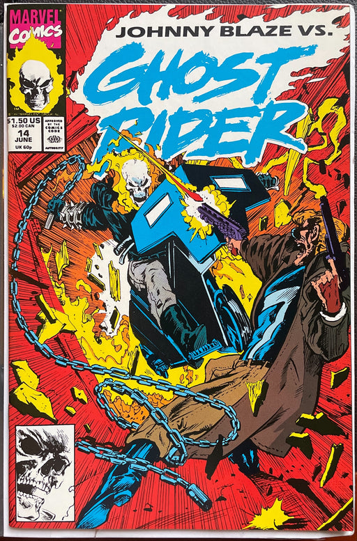 Ghost Rider # 14 Vol. 2 NM+ (9.6)
