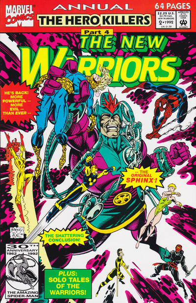 New Warriors Annual #  2 NM (9.4)