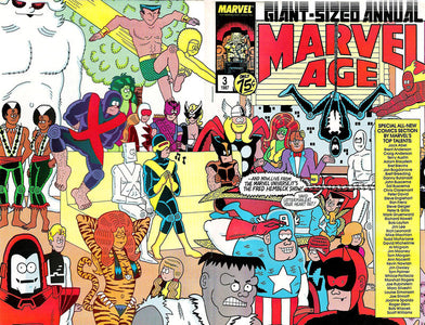 Marvel Age Annual #  3  VF (8.0)