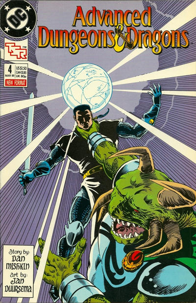 Advanced Dungeons & Dragons Comic Book #  4 VF/NM (9.0)