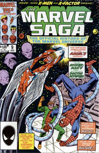 Marvel Saga the Official History of the Marvel Universe #  9 VF+ (8.5)