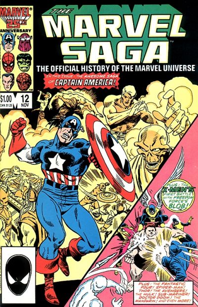 Marvel Saga the Official History of the Marvel Universe # 12 Newsstand FN (6.0)