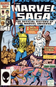 Marvel Saga the Official History of the Marvel Universe #  6 FN+ (6.5)