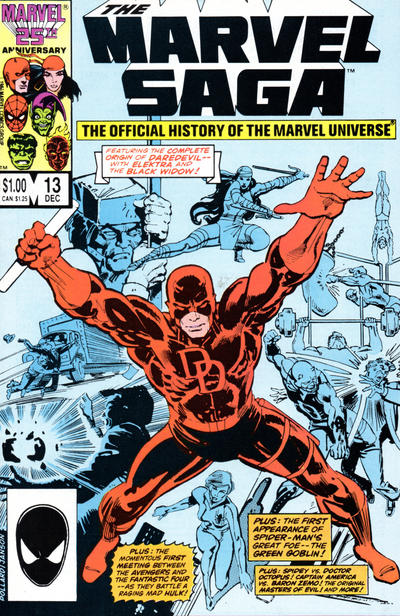 Marvel Saga the Official History of the Marvel Universe # 13 VF (8.0)