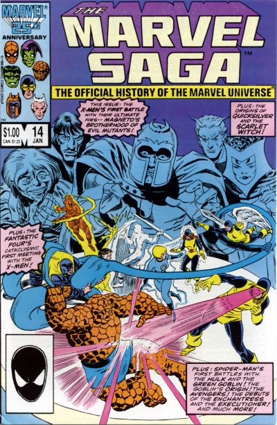 Marvel Saga the Official History of the Marvel Universe # 14 FN (6.0)
