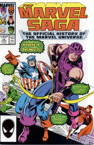 Marvel Saga the Official History of the Marvel Universe # 19  VF- (7.5)