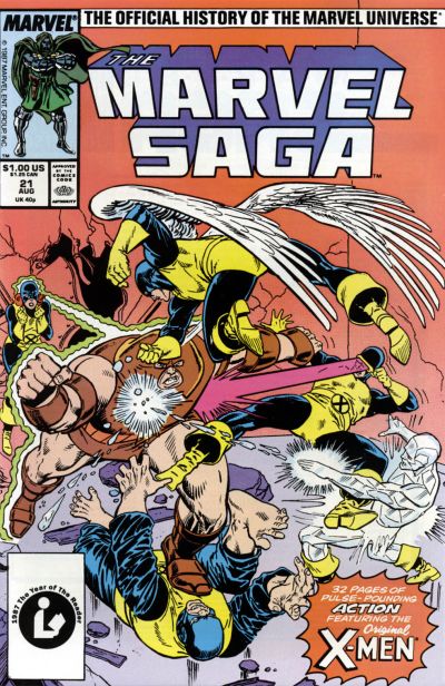 Marvel Saga the Official History of the Marvel Universe # 21  FN- (5.5)