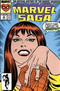 Marvel Saga the Official History of the Marvel Universe # 22  VF- (7.5)