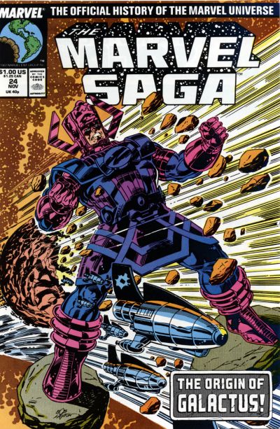Marvel Saga the Official History of the Marvel Universe # 24  VF (8.0)