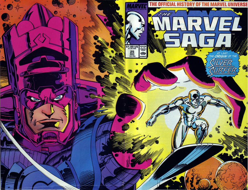 Marvel Saga the Official History of the Marvel Universe # 25  VF/NM (9.0)