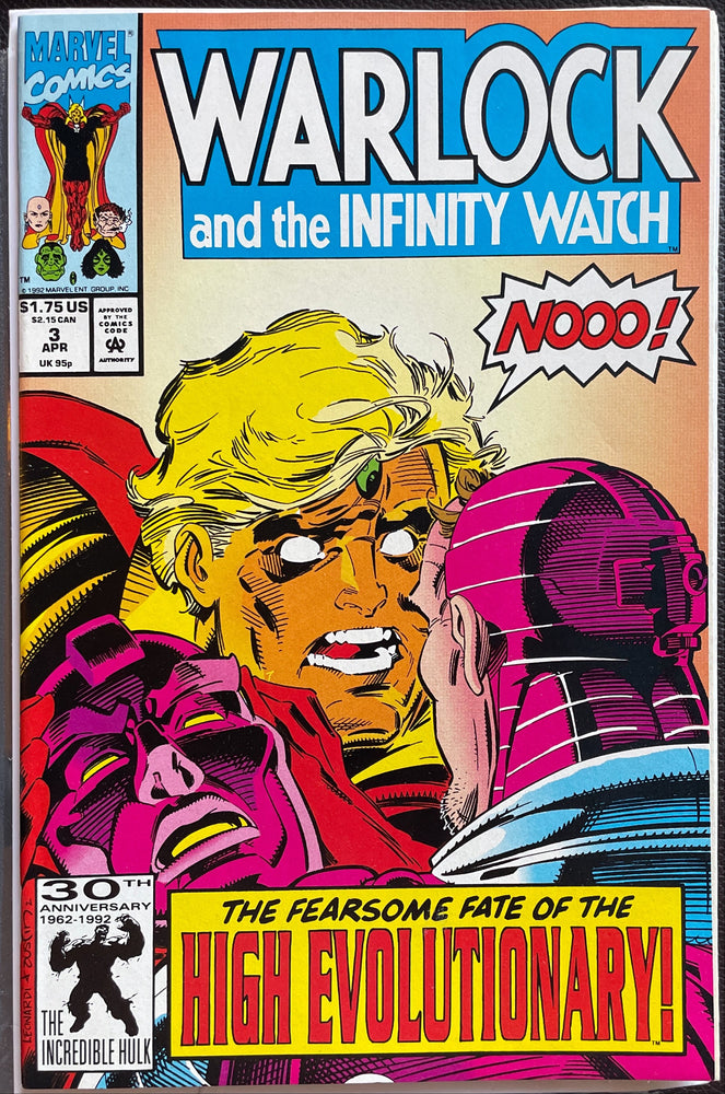 Warlock and the Infinity Watch #  3  NM+ (9.6)