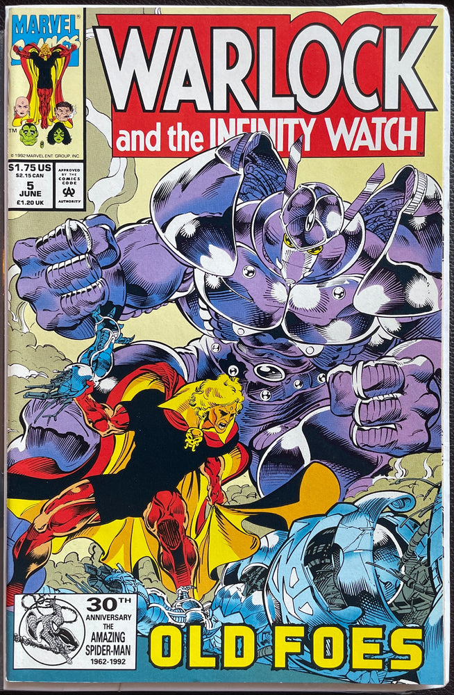 Warlock and the Infinity Watch #  5 NM+ (9.6)