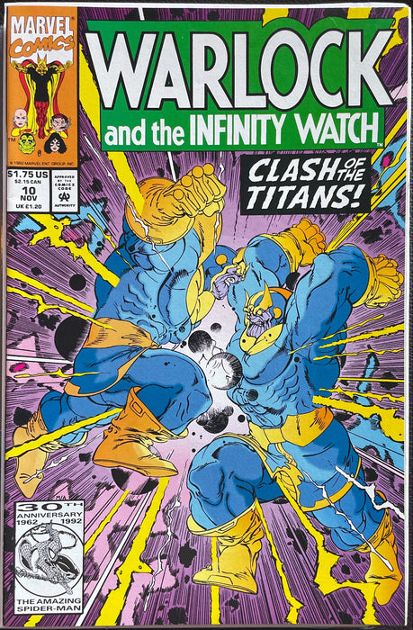 Warlock and the Infinity Watch # 10  NM (9.4)