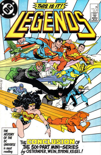 Legends #  6 Newsstand VF (8.0)