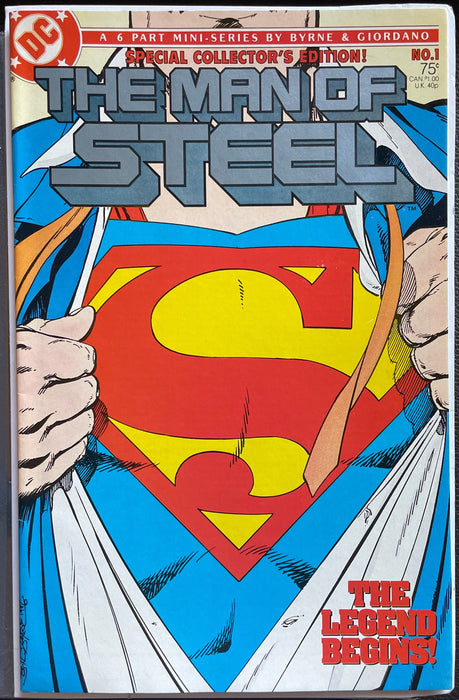 Man of Steel #  1 Special Collector's Edition Cover VF/NM (9.0)