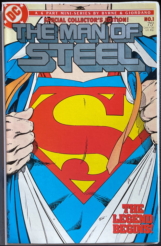 Man of Steel #  1 Special Collector's Edition Cover VF/NM (9.0)