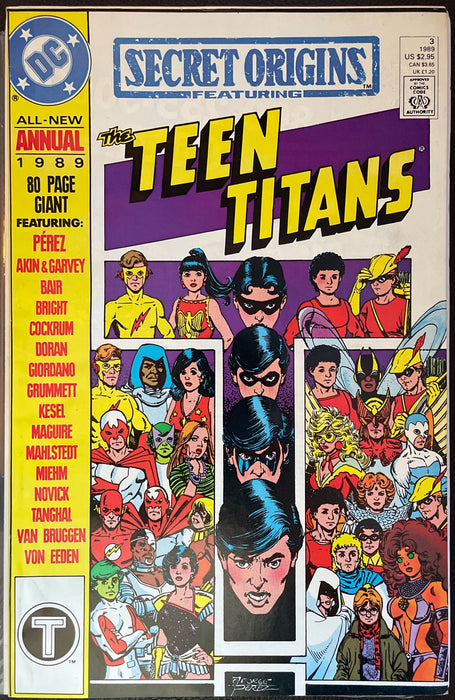 Secret Origins Annual #  3 VF (8.0)