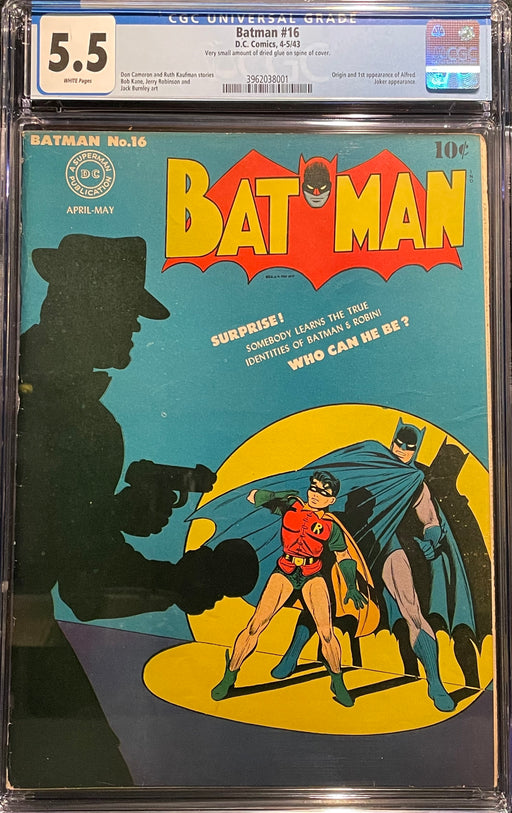 Batman # 16  CGC 5.5