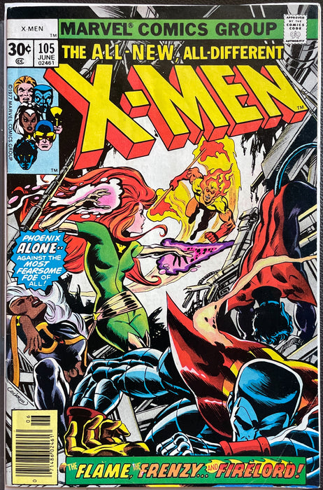 X-Men #105 FN- (5.5)