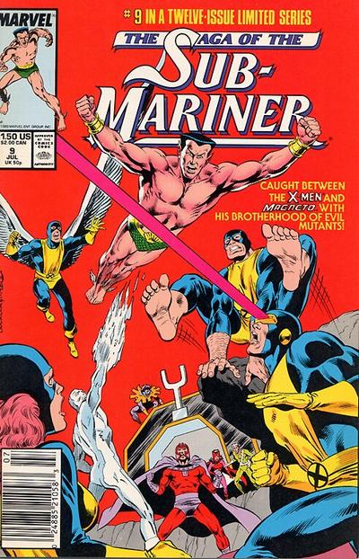 Saga of the Sub-Mariner #  9 Newsstand VF- (7.5)