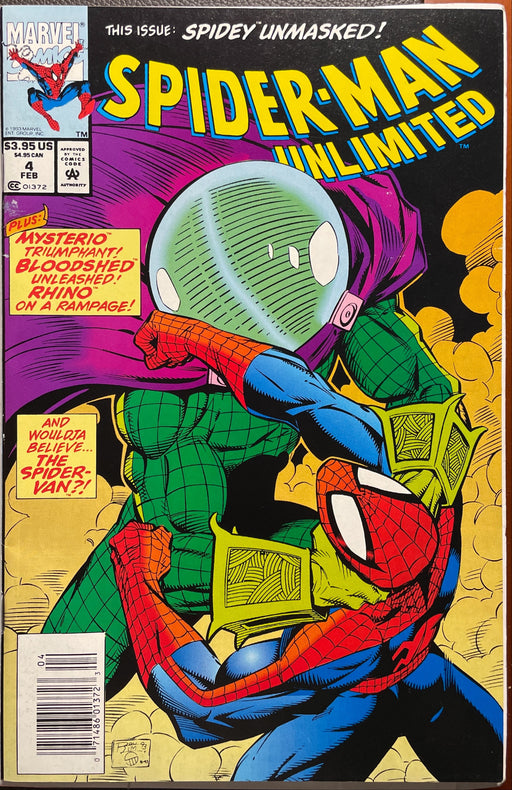 Spider-Man Unlimited #  4 Newsstand VF- (7.5)