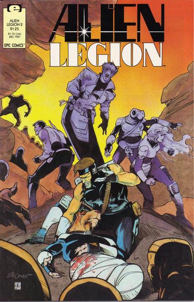 Alien Legion #  2  Vol. 2 VF- (7.5)
