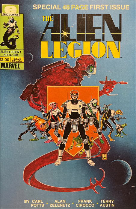 Alien Legion #  1  VF+ (8.5)