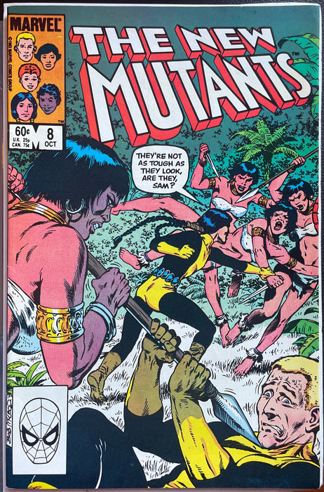 New Mutants #  8 VF- (7.5)