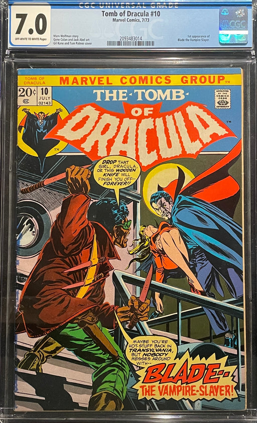 Tomb of Dracula # 10  CGC 7.0