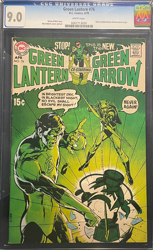 Green Lantern # 76  CGC 9.0
