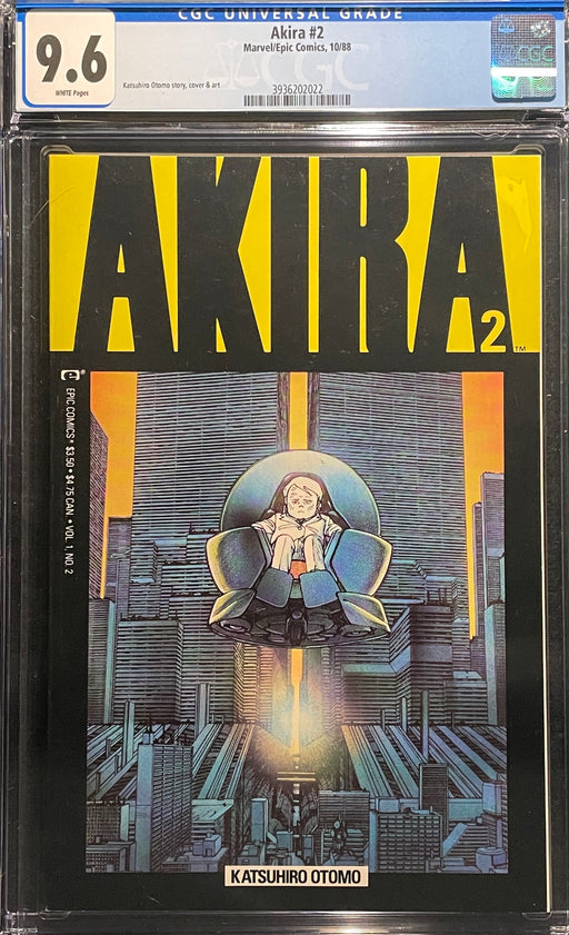 Akira #  2  CGC 9.6