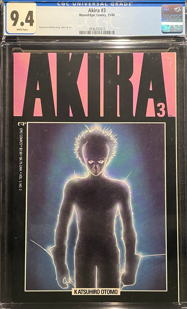 Akira #  3  CGC 9.4