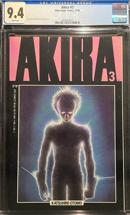 Akira #  3  CGC 9.4