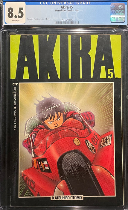 Akira #  5  CGC 8.5