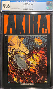 Akira #  9  CGC 9.6