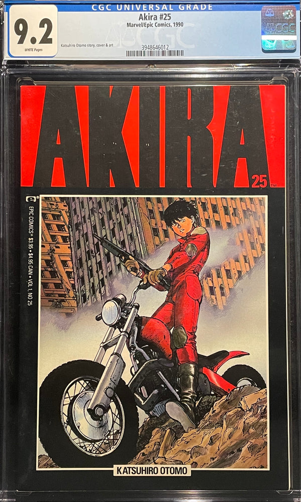 Akira # 25  CGC 9.2