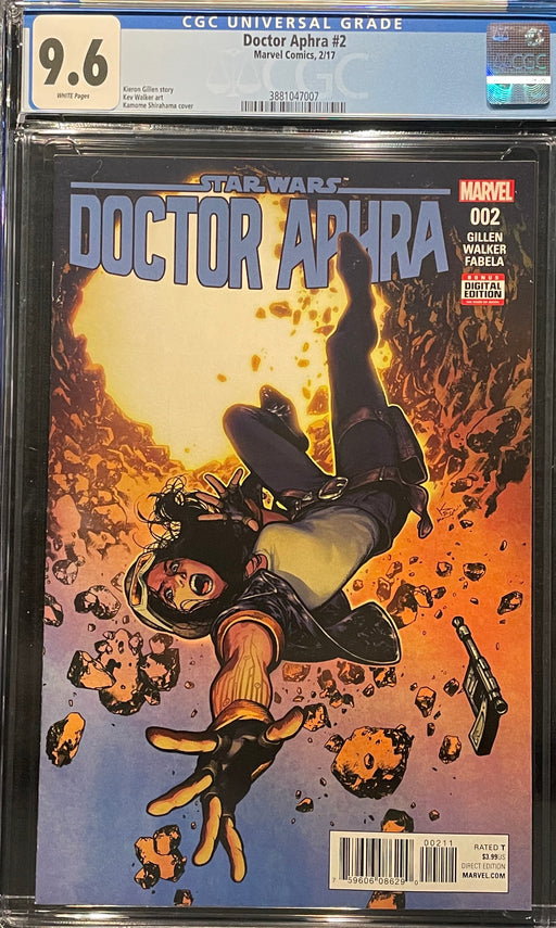 Doctor Aphra #  2 Kamome Shirahama Cover CGC 9.6