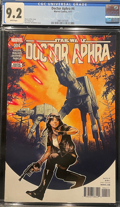 Doctor Aphra #  4 Kamome Shirahama CGC 9.2